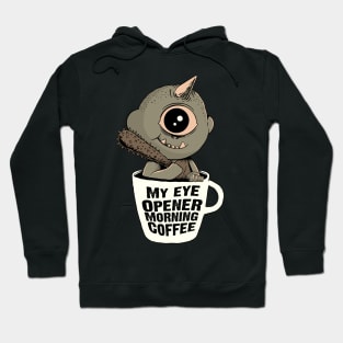 Cyclops and coffee Hoodie